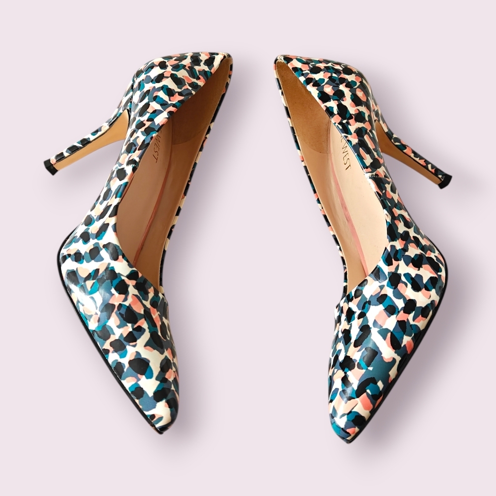 Nine West Elegant Multicolor Women's Pumps Size 9M - Picture 8 of 8